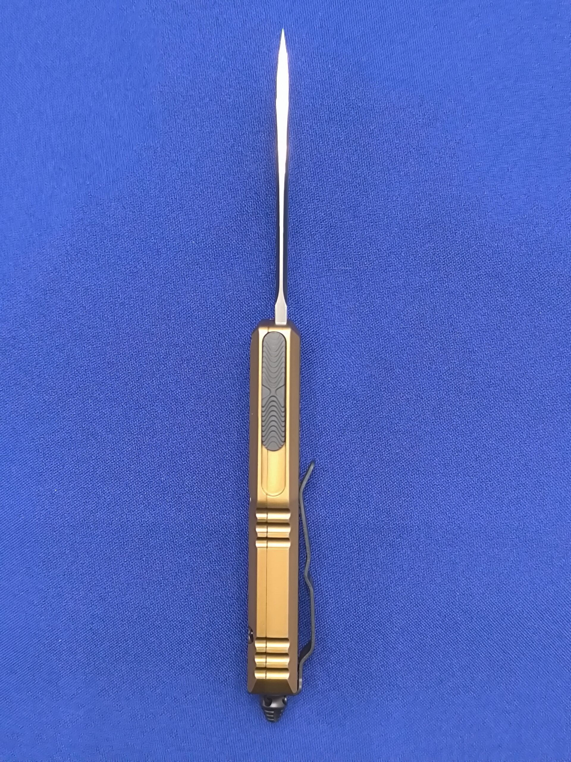 Фронтальный нож Microtech Daytona T/E 127-1 TAS, сталь M390