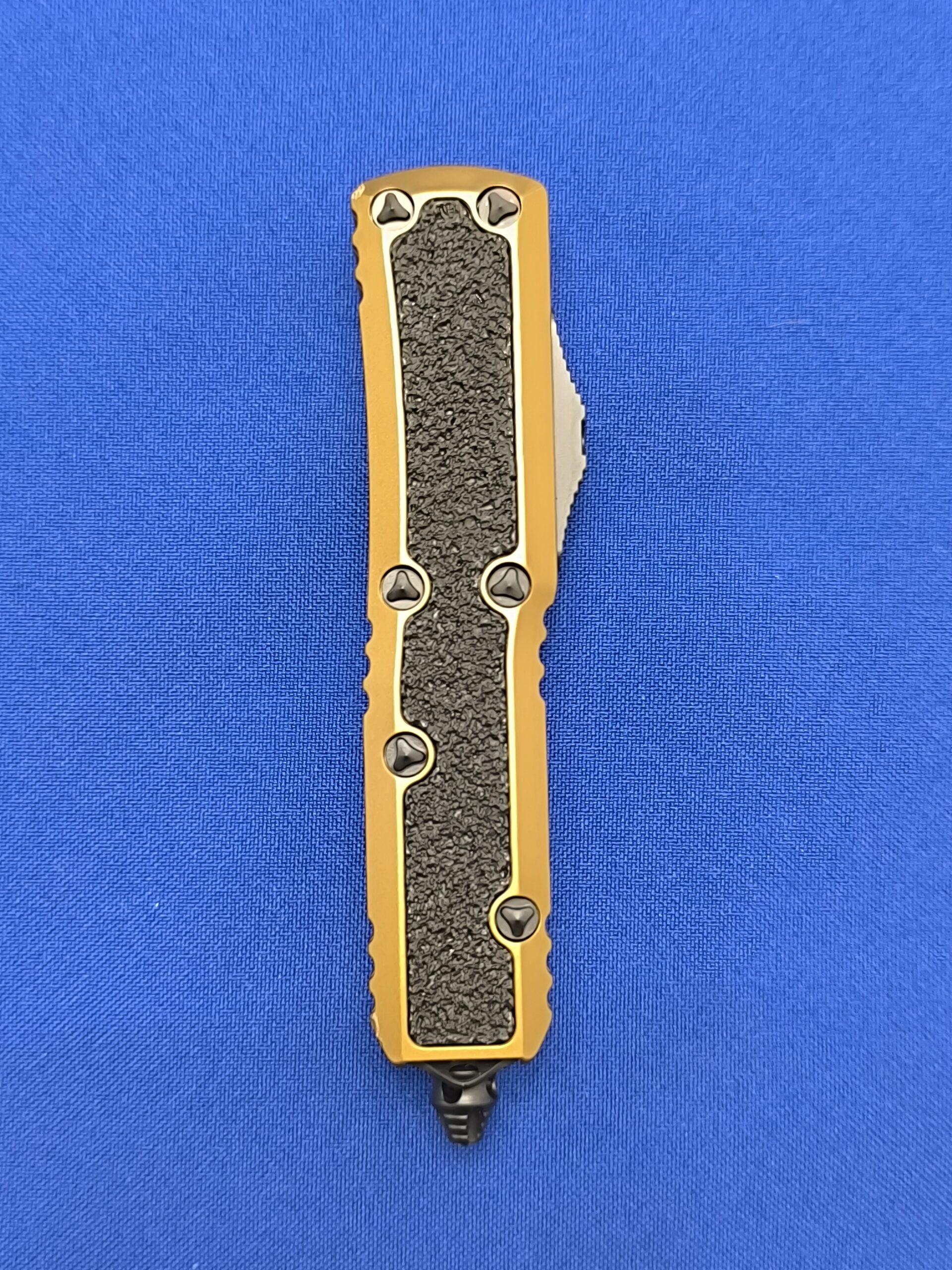 Фронтальный нож Microtech Daytona T/E 127-1 TAS, сталь M390