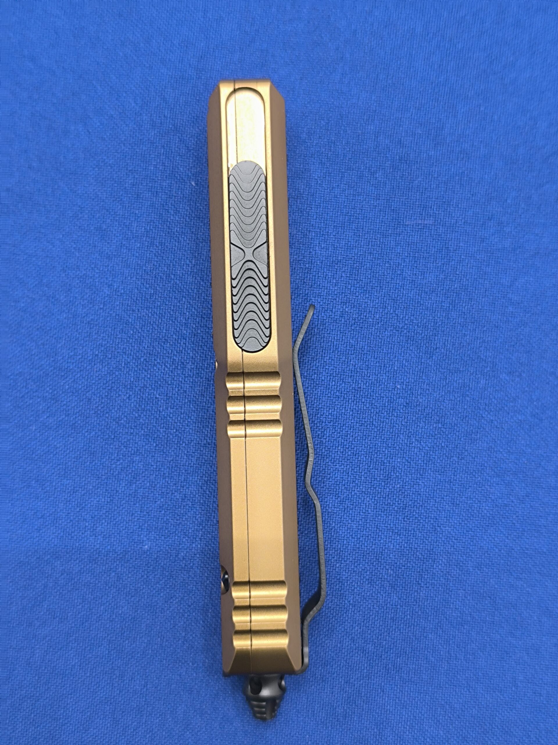 Фронтальный нож Microtech Daytona T/E 127-1 TAS, сталь M390
