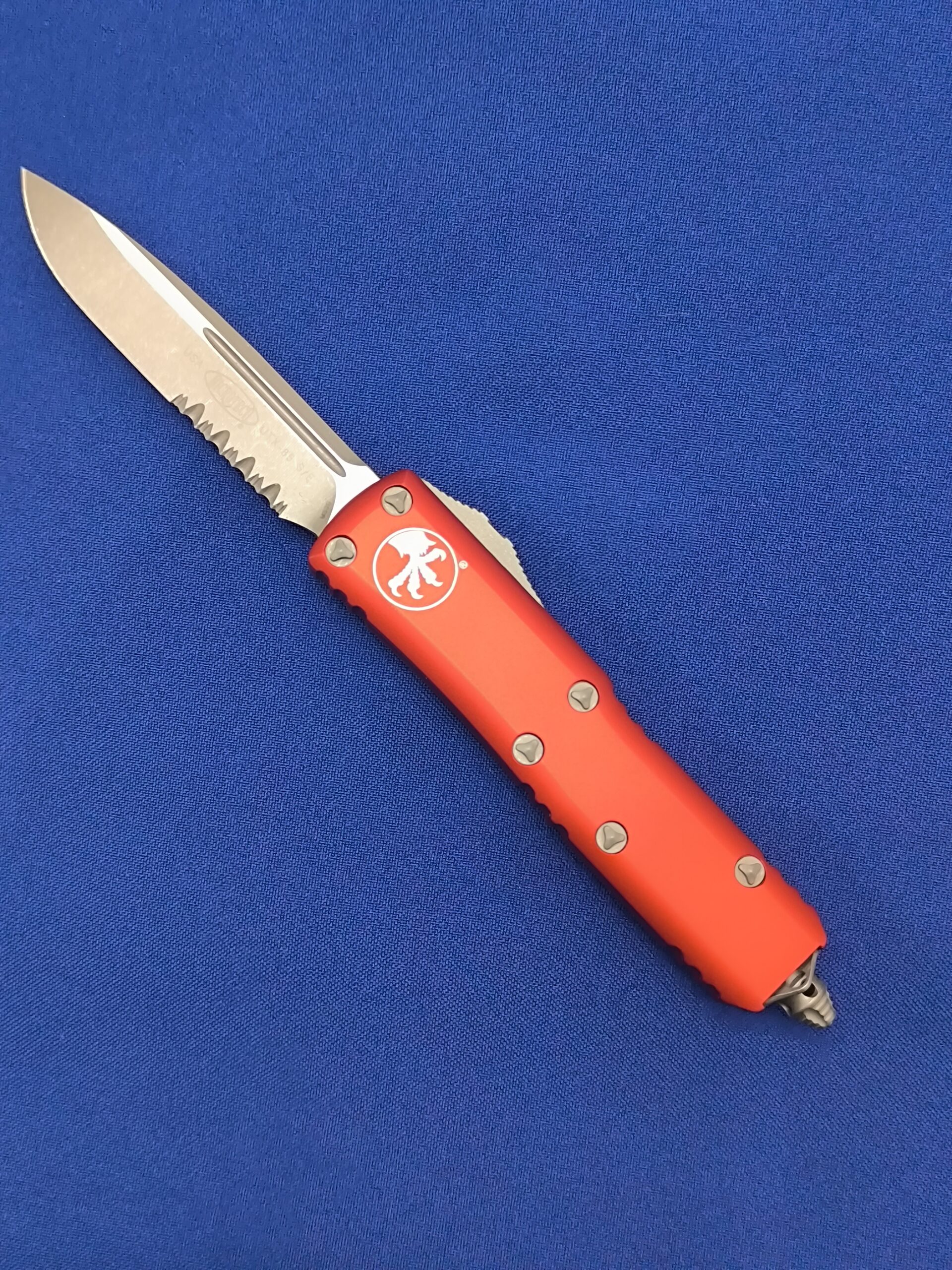 Фронтальный нож Microtech UTX-85 S/E 231-11 APRD, сталь M390