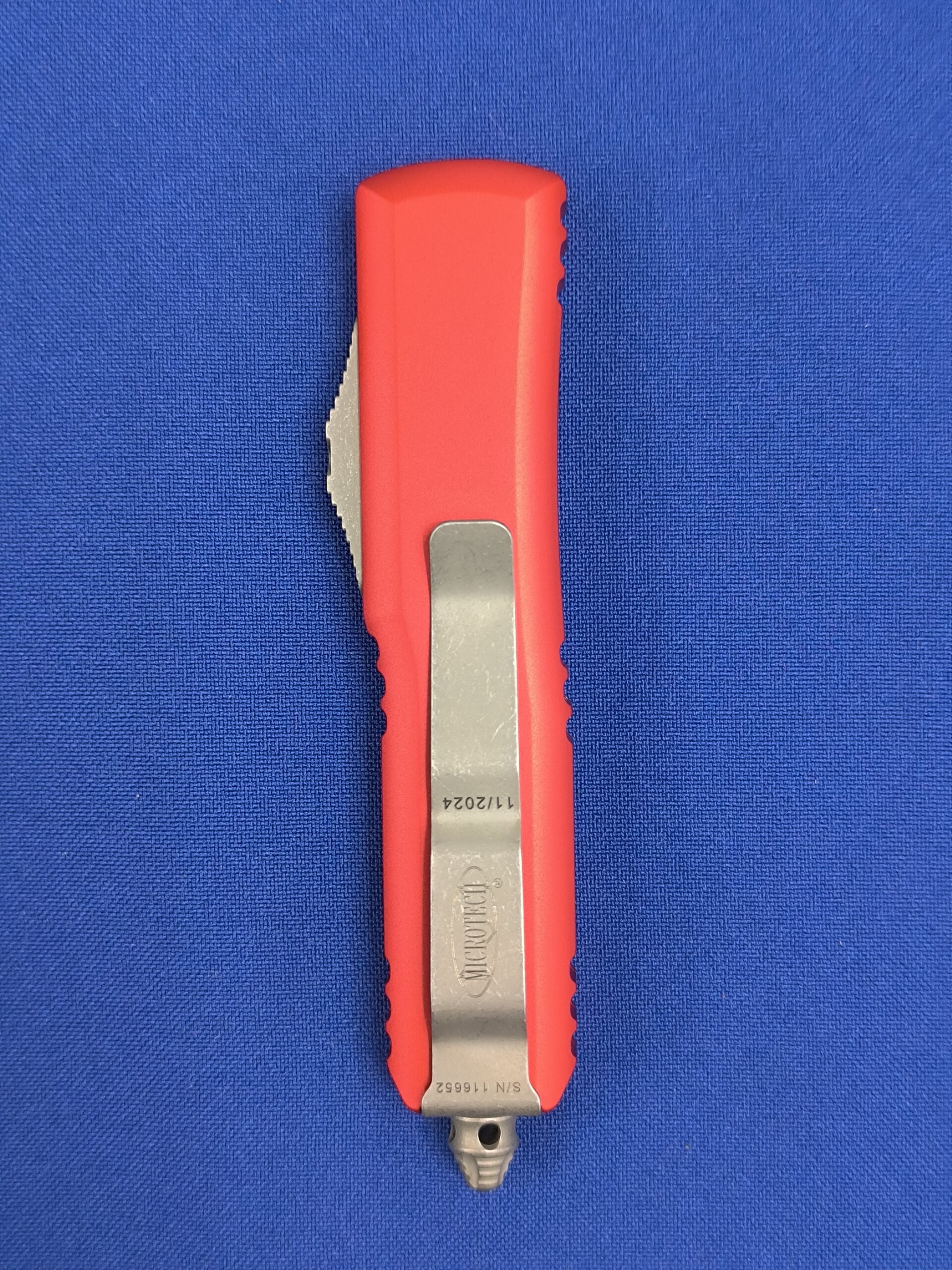 Фронтальный нож Microtech UTX-85 S/E 231-11 APRD, сталь M390