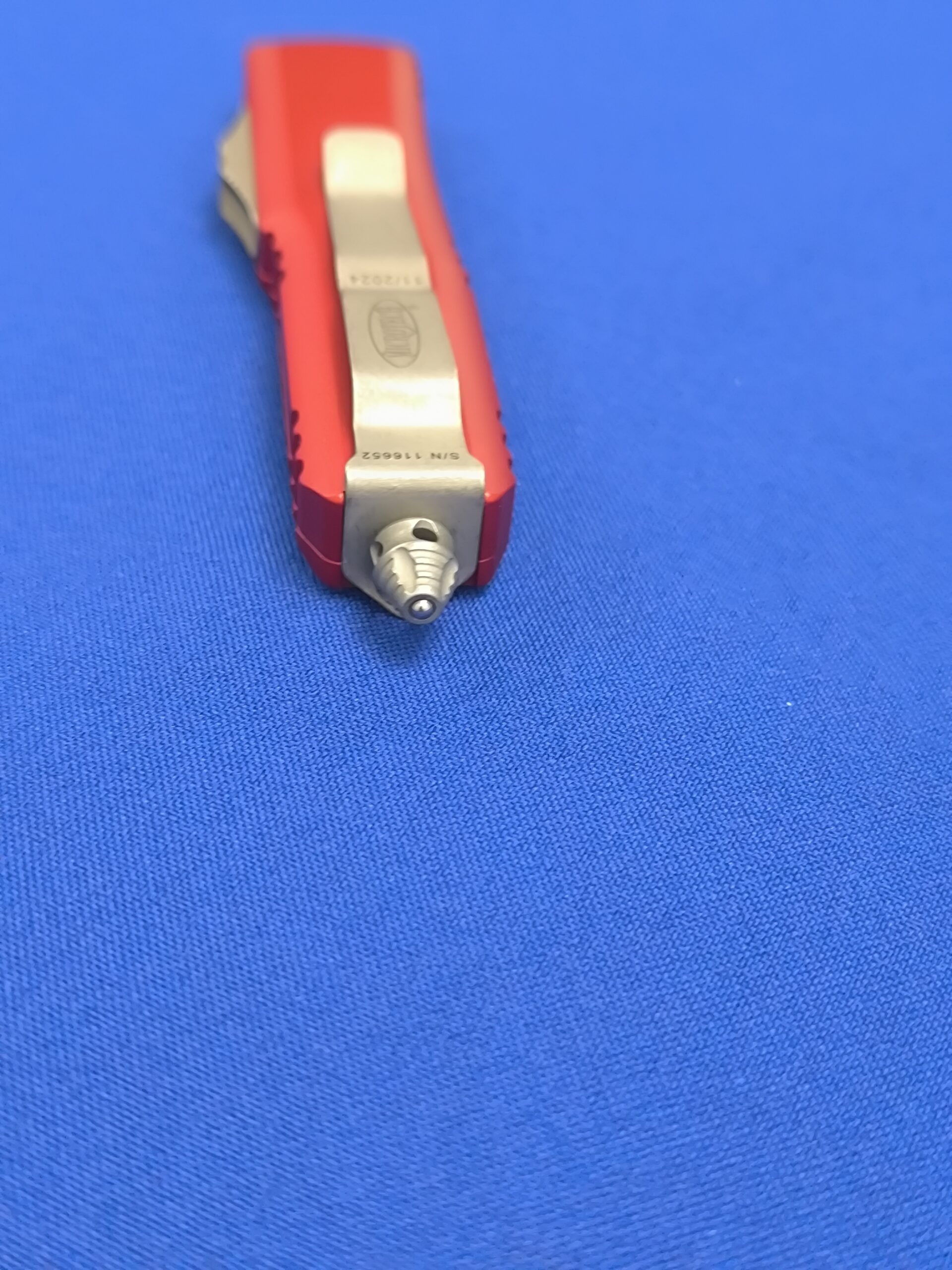 Фронтальный нож Microtech UTX-85 S/E 231-11 APRD, сталь M390