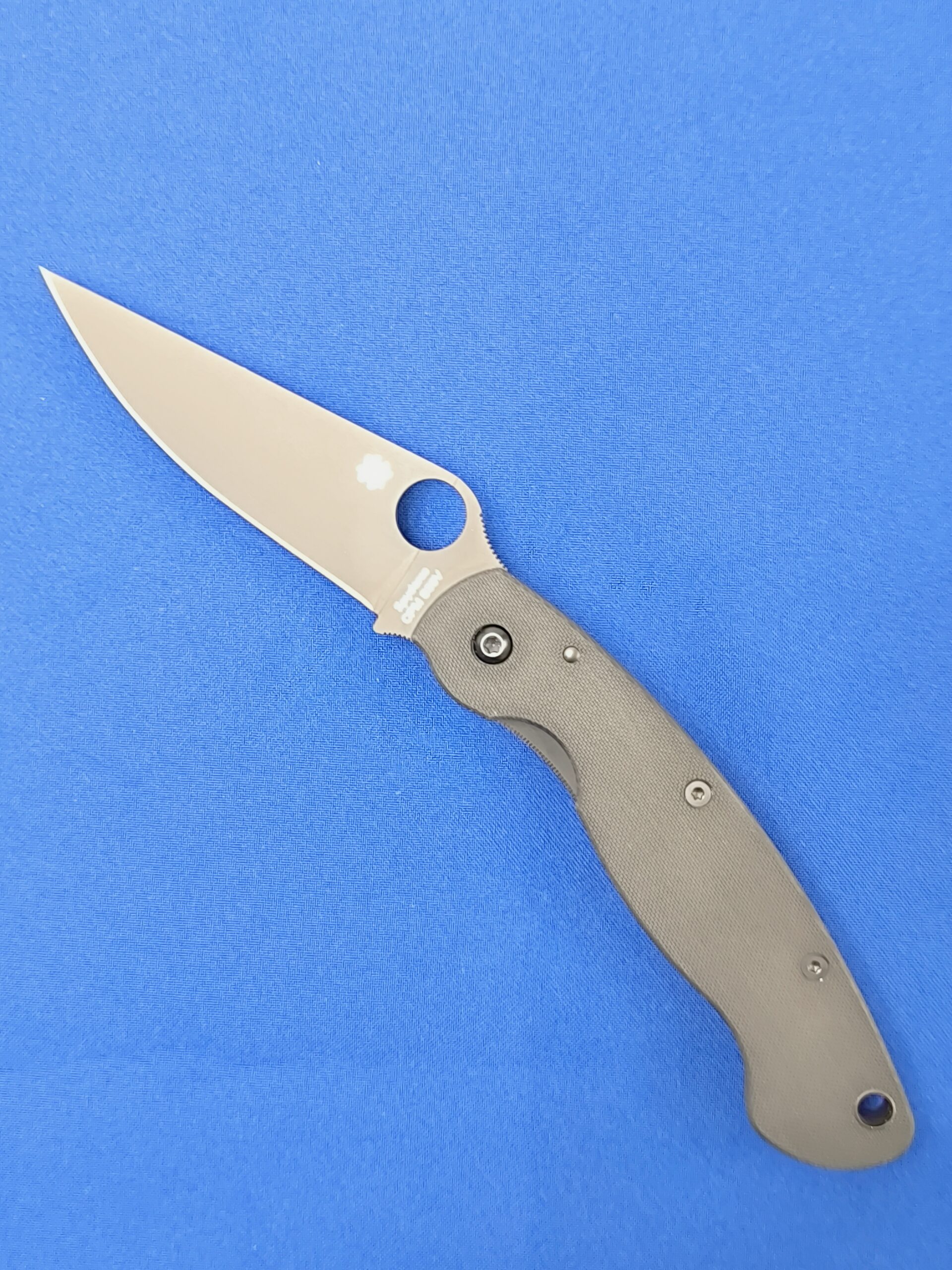 Складной нож Spyderco C36 GPBK, MILITARY BK G10, сталь S-30V