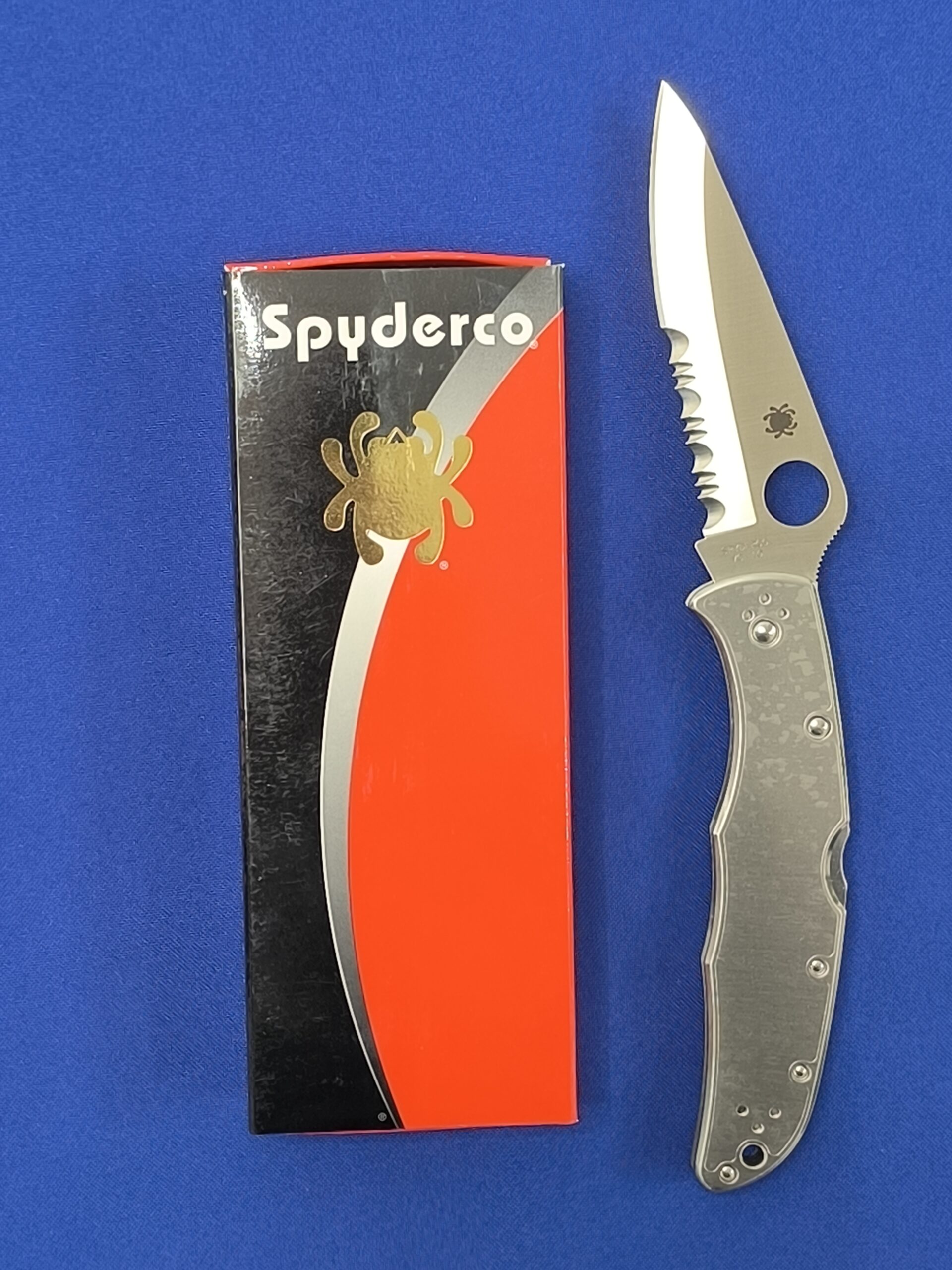 Складной нож Spyderco C10 PS, ENDURA 4 STAINLESS, сталь VG-10