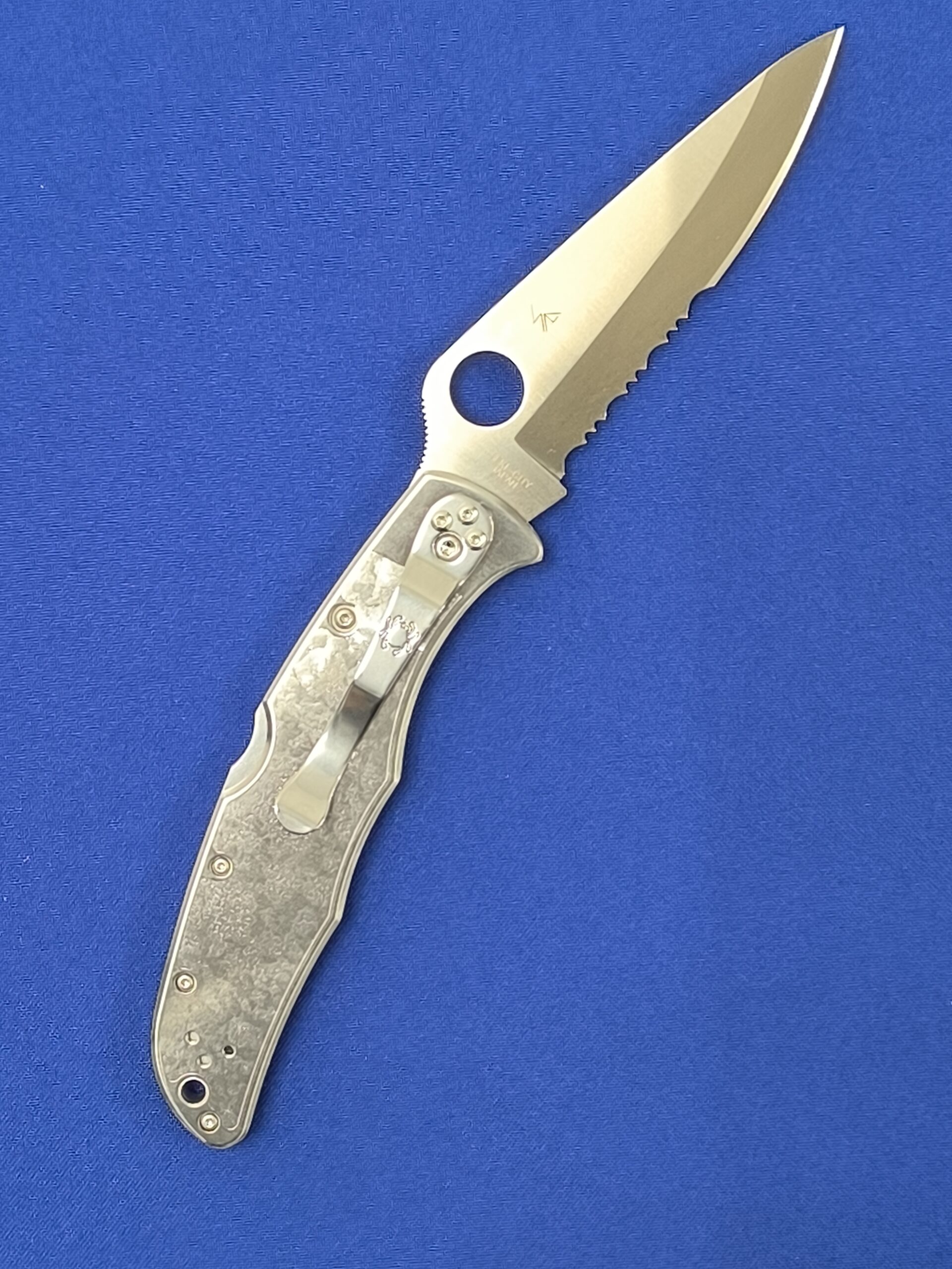 Складной нож Spyderco C10 PS, ENDURA 4 STAINLESS, сталь VG-10