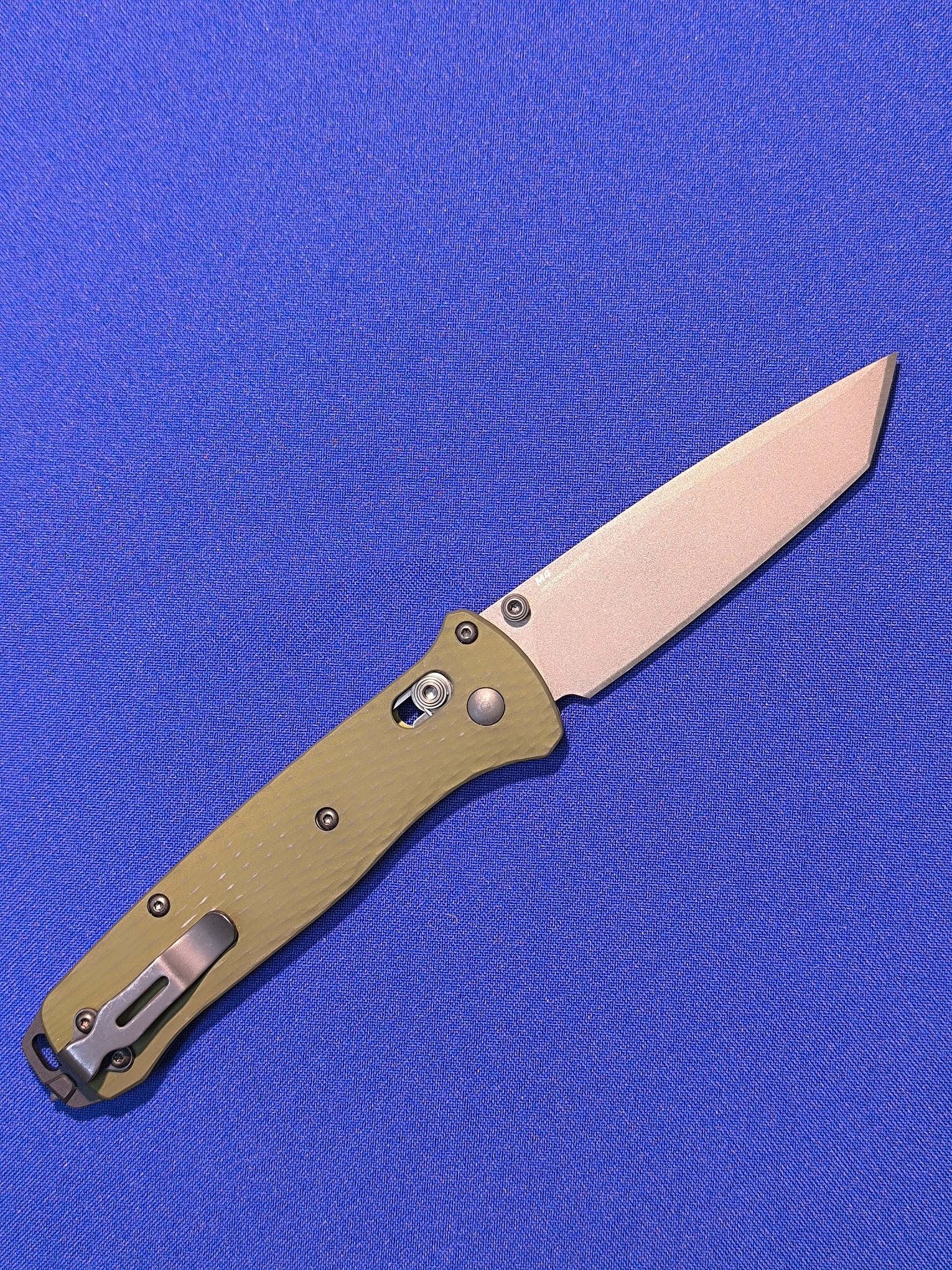 Складной нож BENCHMADE Bailout 537GY-01, сталь CPM-M4 (Уценка)