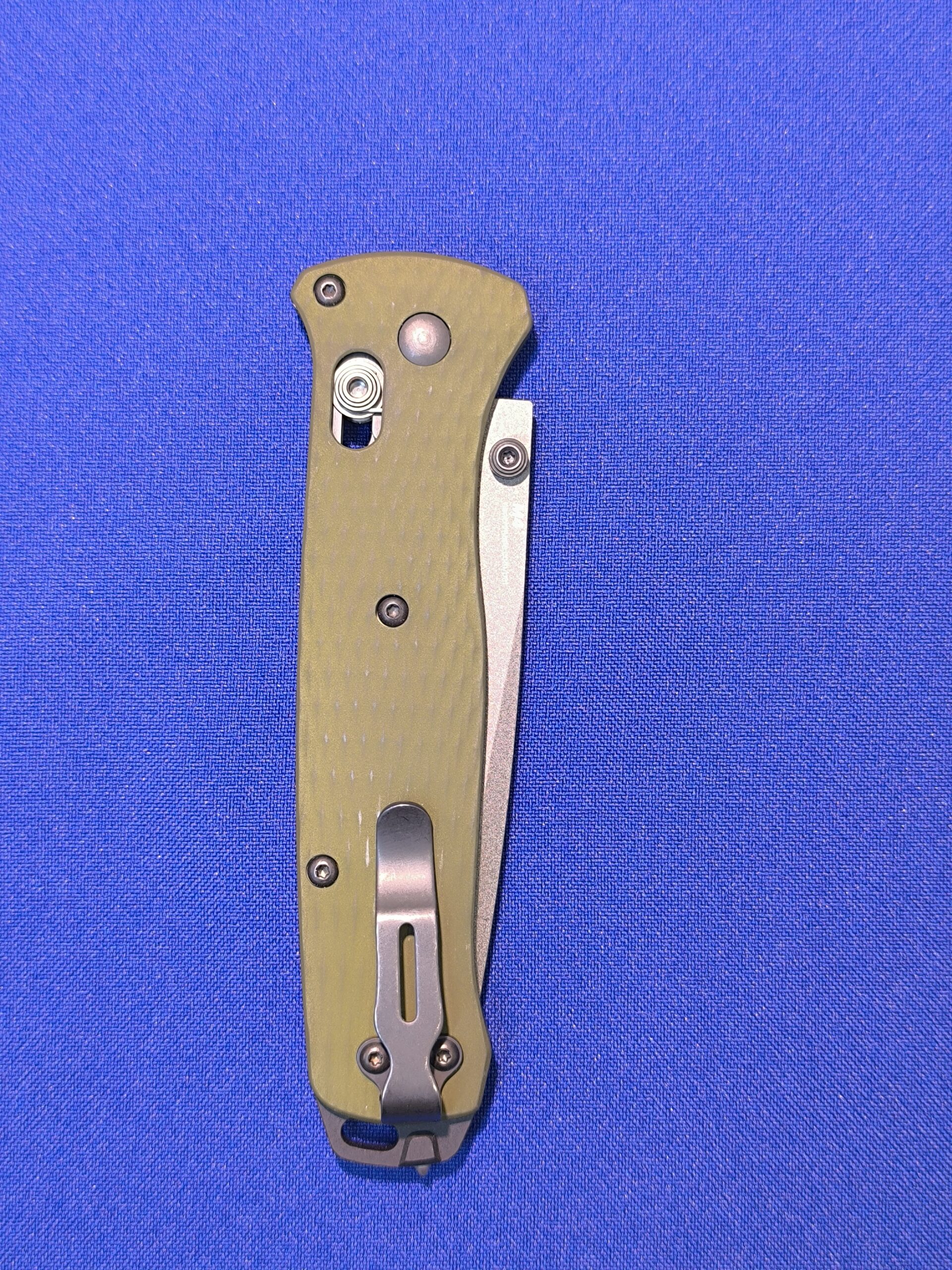 Складной нож BENCHMADE Bailout 537GY-01, сталь CPM-M4 (Уценка)