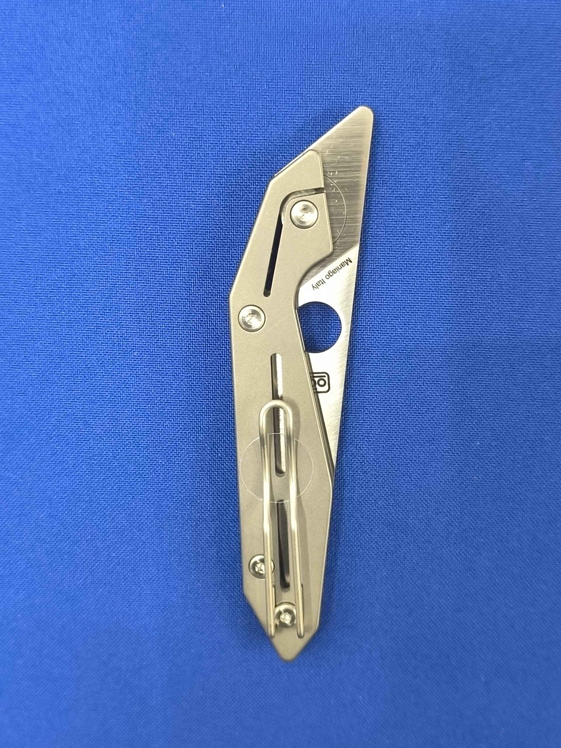 Складной нож Spyderco C270 TIP, NAND TITANIUM, сталь M398