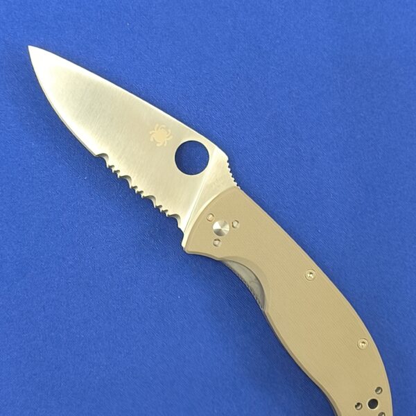 Складной нож Spyderco  C122 GBNM4PS, TEN BN G10, сталь M4