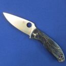 Складной нож Spyderco  C122 TIBLD2P, TENACIOUS BL TI, сталь D2