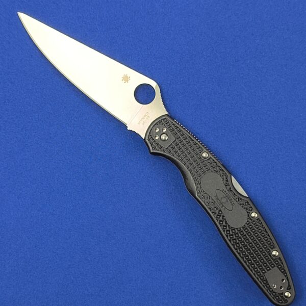 Складной нож Spyderco  C07 PBK4, POLICE 4 BK FRN, сталь VG-10