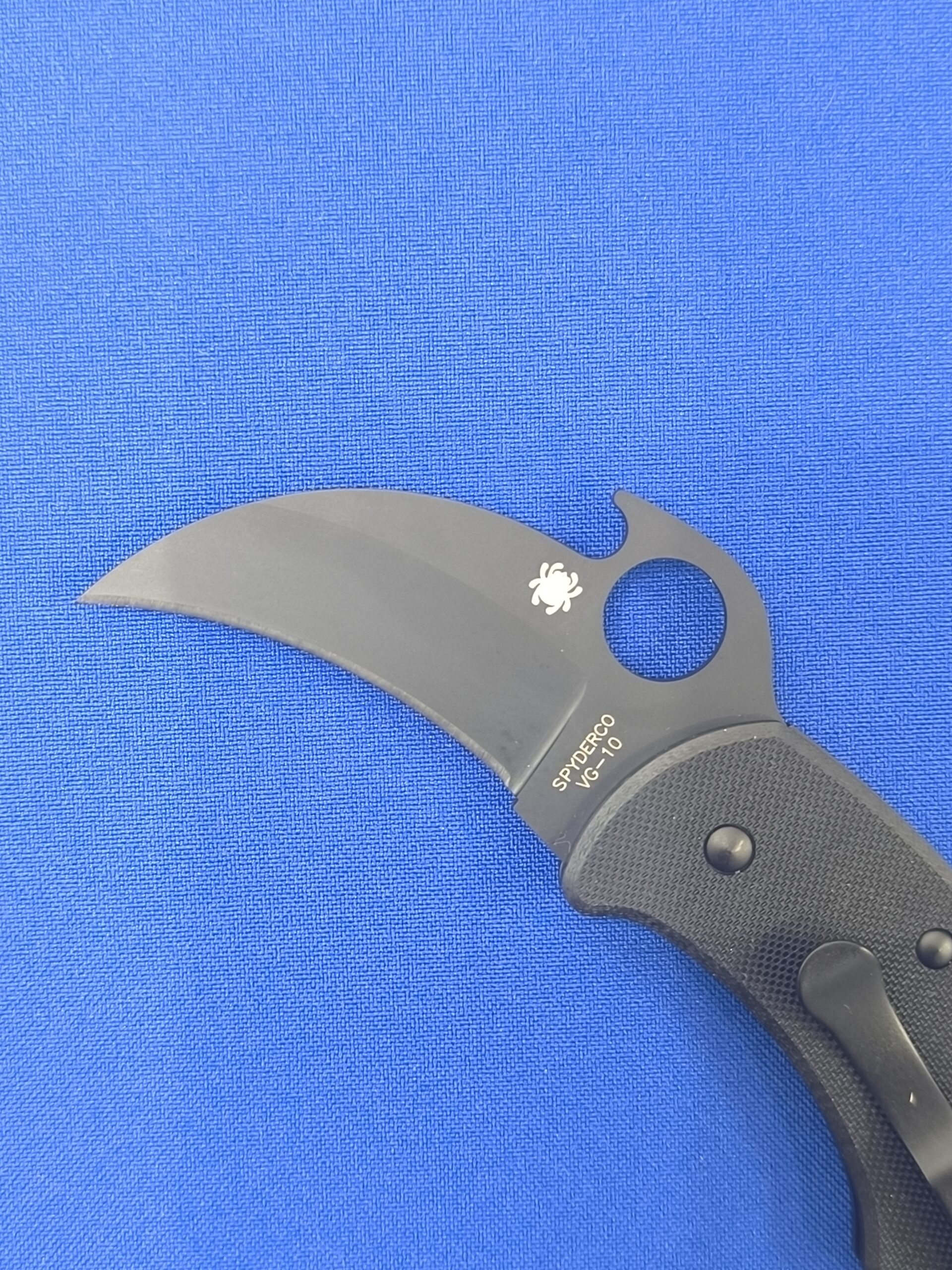 Складной нож Spyderco C170 GBBKP, KARAHAWK BK , сталь VG-10