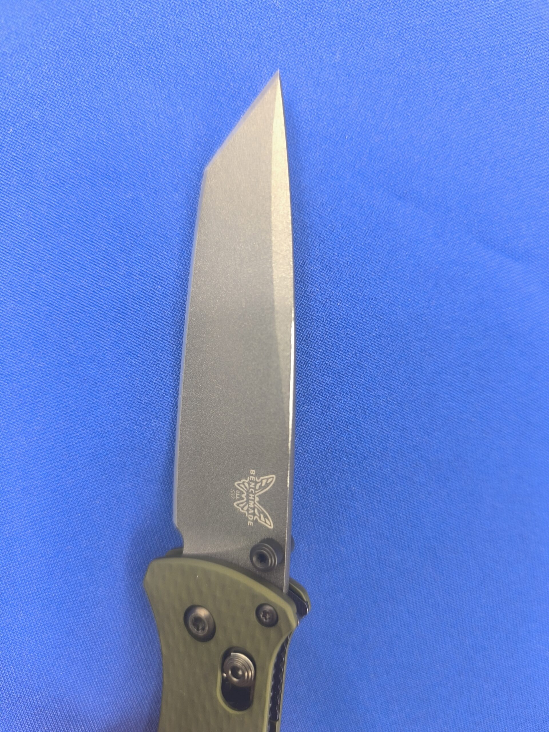 Складной нож BENCHMADE Bailout 537GY-01, сталь CPM-M4 (Уценка)